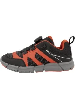 Geox J Flexyper B. D- Sneakers Laag - Black/Orange