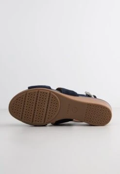 Geox Marykarmen - Sandalen Met Sleehak - Navy -Geox 48dcd2bfb6a74e349a04df1ef13848b4