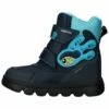 Geox Willaboom Unisex - Snowboots- Navy Turquoise Cfn