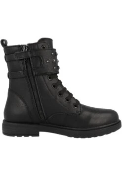 Geox Eclair- Cowboy-/Bikerlaarsjes - Black -Geox 4a5cd3646f7e4bdf95699abc3f455633