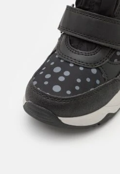 Geox Sentiero Girl Ab - Snowboots- Black/Dark Silver -Geox 4b01a437438b41f4a3c24ed14cf69c6a