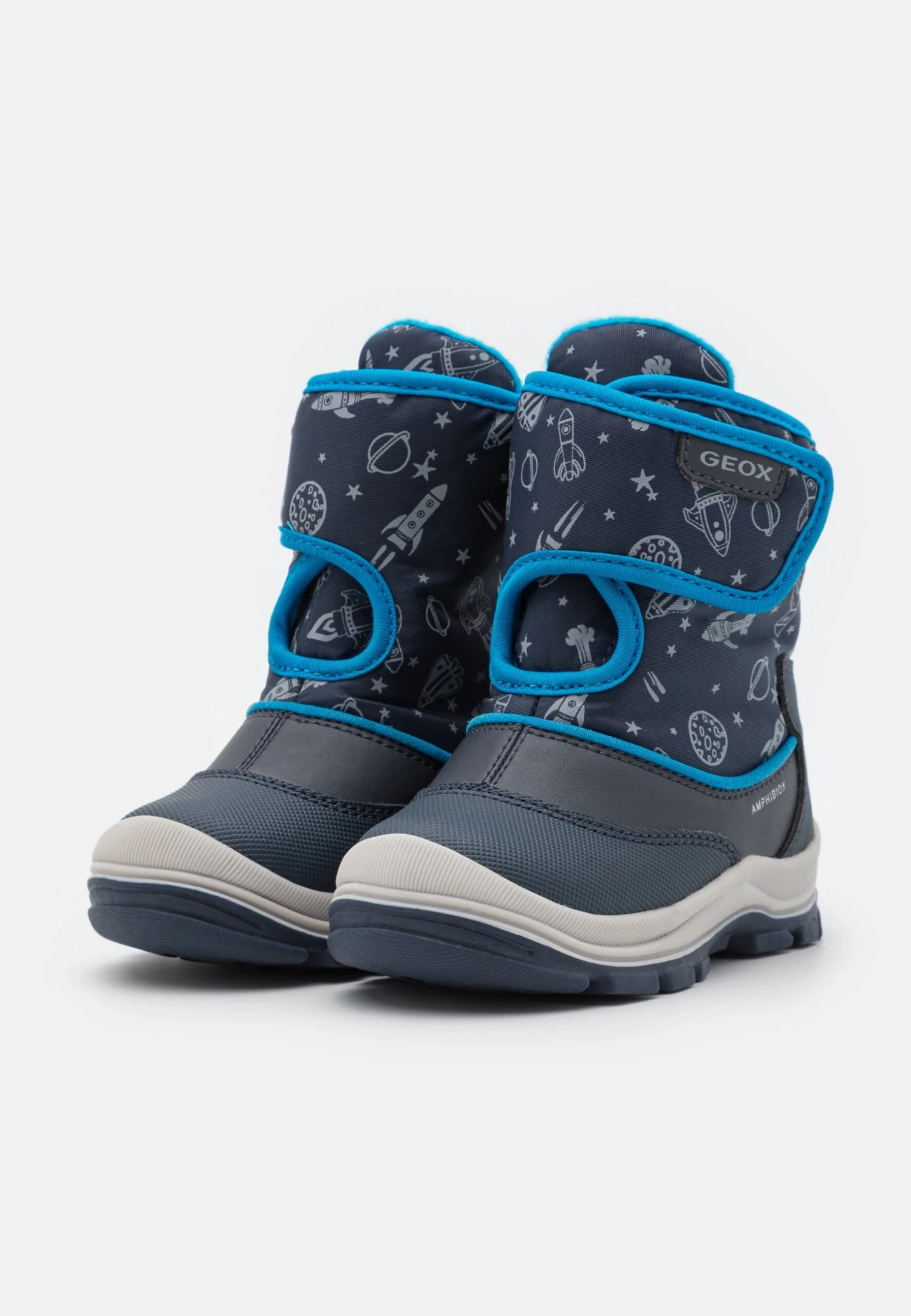 Geox Flanfil Boy Abx - Snowboots- Navy/Royal 2 Geox Flanfil Boy Abx - Snowboots- Navy/Royal - Image 2