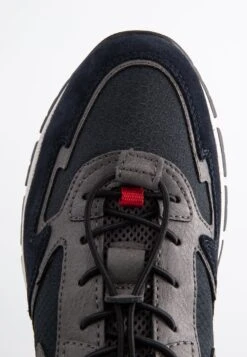 Geox U Delray A Wrinkl Syn - Sneakers Laag - Blau -Geox 4e12ded2763b4d2e970d98b975fe2135