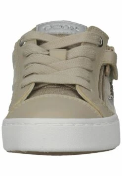 Geox Jr Kilwi Girl - Sneakers Laag - Beige/Silver -Geox 4eb341620fb44388a592f26ca55d7667