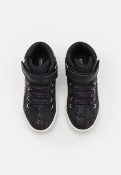 Geox Skylin Girl Light Up - Sneakers Hoog - Black/Dark Pink -Geox 51de733f1b324b62a51f90b1731b1679
