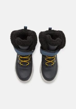 Geox Bunshee Boy- Snowboots- Navy/Black -Geox 53cade3a5cb2479497cd4ebee7126627
