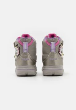 Geox Sveggen Girl Abx - Snowboots- Dark Silver/Fuchsia -Geox 55cd1e1869904f0f92ef92c79a358c8d