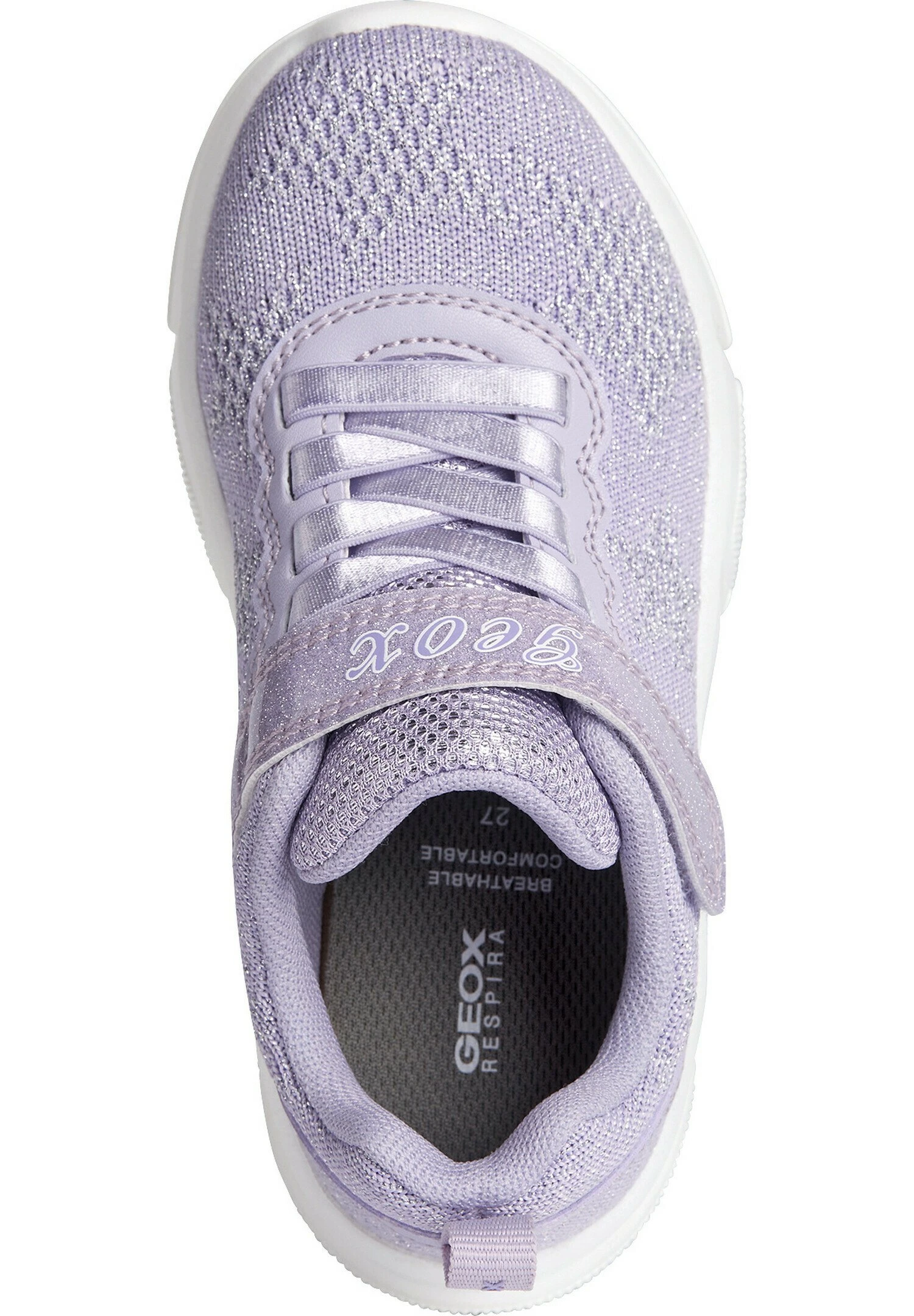 Geox J Aril- Sneakers Laag - Lilac 2 Geox J Aril- Sneakers Laag - Lilac - Image 2