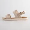 Geox Dandra- Sandalen - Lt Gold Off White