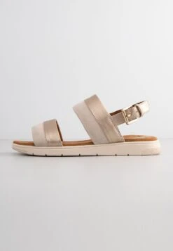 Geox Dandra- Sandalen - Lt Gold Off White