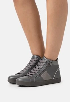 Geox Blomiee - Sneakers Hoog - Dark Grey