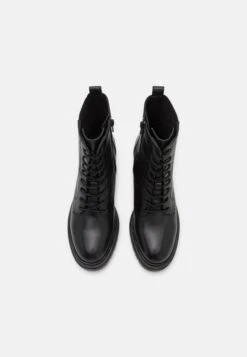 Geox Damiana - Enkellaarsjes Met Plateauzool - Black -Geox 5ba986ce83584c1f816416ac1b633e77