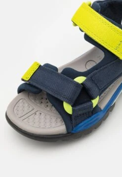 Geox Borealis Boy - Outdoorsandalen - Navy/Lime -Geox 5f1d357b71554093acce314a8a83433a