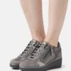 Geox Ilde - Sneakers Laag - Dark Stone