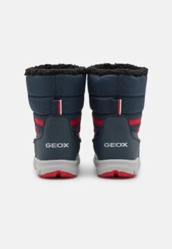 Geox J Flexyper Boy B Abx - Snowboots- Navy/Red -Geox 62348f350d6d4b87ba9f5e431740edb5