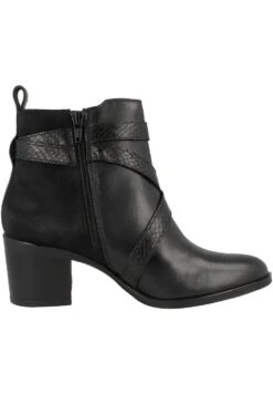 Geox New Asheel - Korte Laarzen - Black -Geox 624c30bda0474103b0a852315bbd22ac