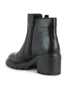 Geox Damiana - Korte Laarzen - Black -Geox 66e5b829e2f64662ba9b10d9318e06b5