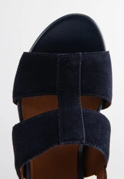 Geox Marykarmen - Sandalen Met Sleehak - Navy -Geox 6868e00c6b7f4368958366719c7766a8