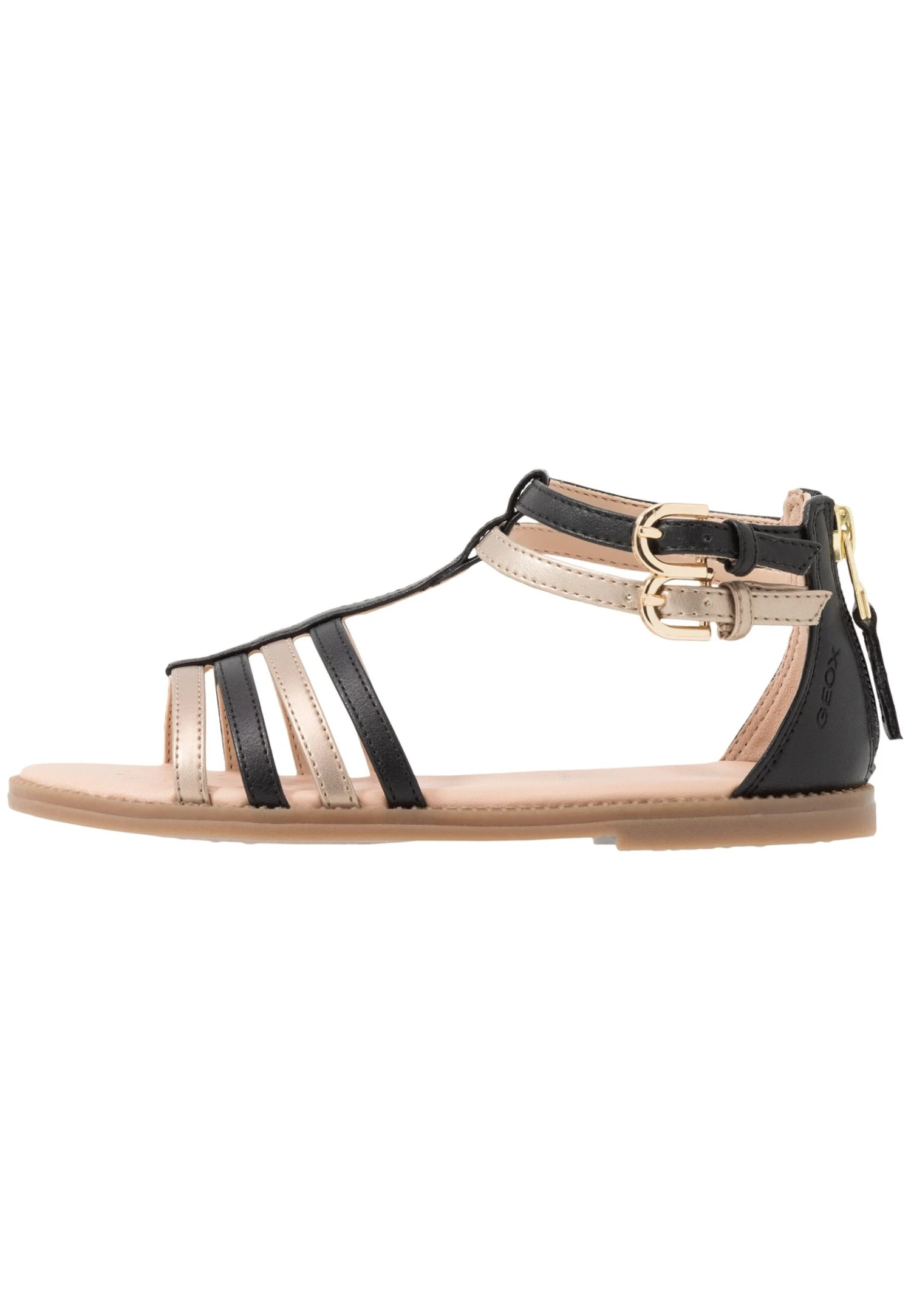 Geox Karly Girl - Sandalen - Black/Platinum 2 Geox Karly Girl - Sandalen - Black/Platinum - Image 2