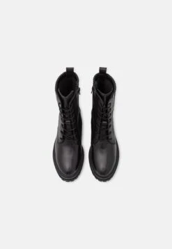 Geox D Iridea - Enkellaarsjes Met Plateauzool - Black -Geox 6ab30ab2987d42d1b4a5a4dde762bc52