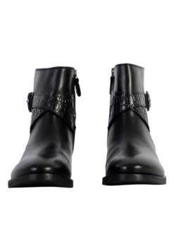 Geox Brogue - Cowboy-/Bikerlaarsjes - Noir -Geox 6b5e15c1bbdf4bf89724e9561a19f14a