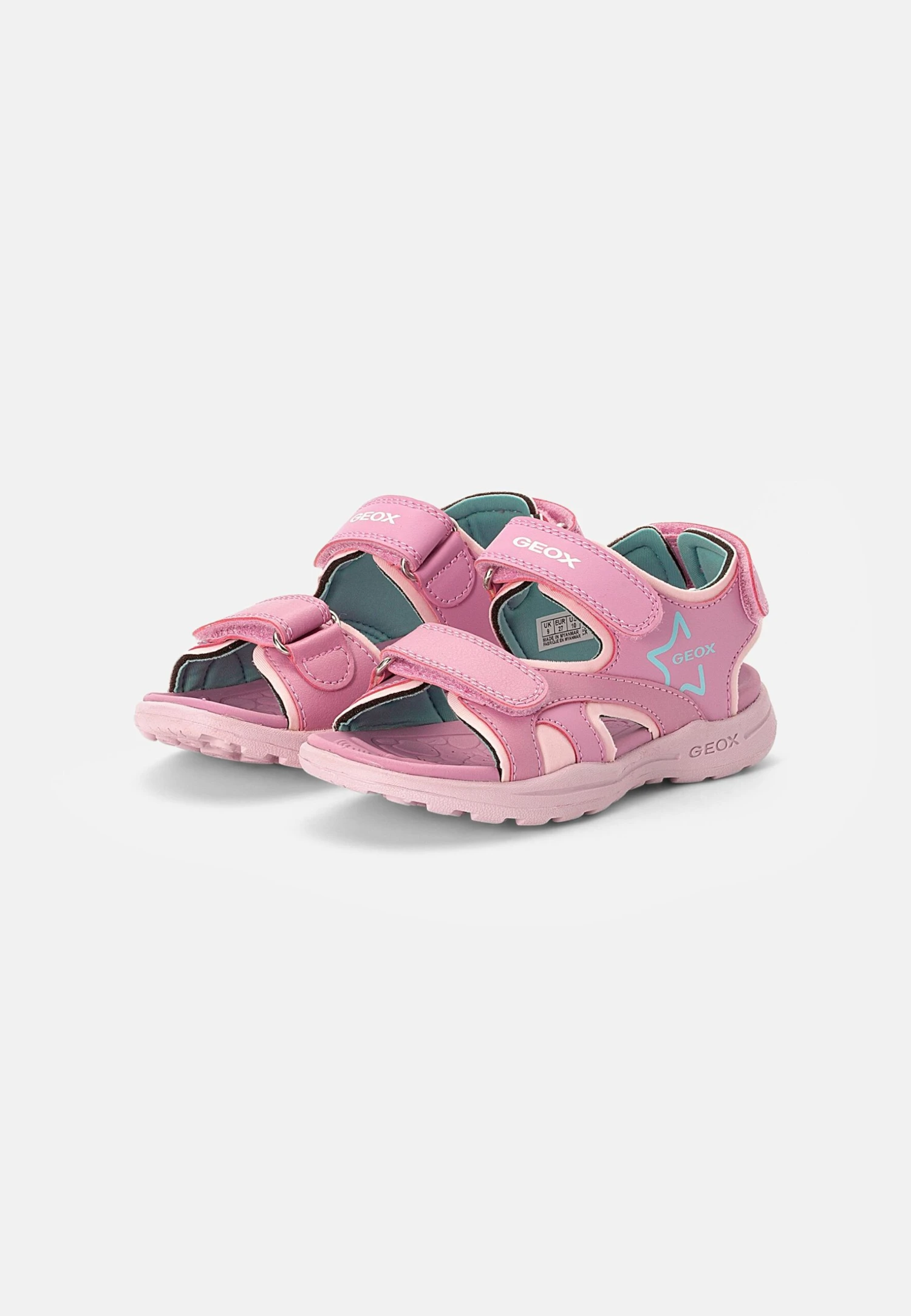 Geox Vaniett Girl - Outdoorsandalen - Pink/Aqua 2 Geox Vaniett Girl - Outdoorsandalen - Pink/Aqua - Image 2
