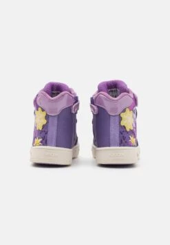 Geox Disney Princess Rapunzel- Sneakers Hoog - Lilac/Yellow -Geox 6d8703a08c3d44f2beb622380ec9e901