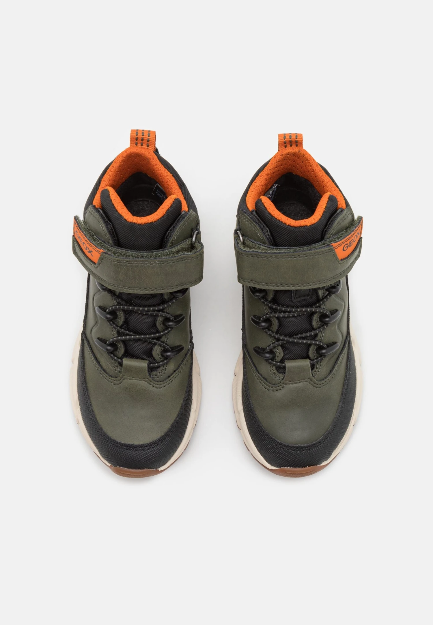 Geox Flexyper Plus Boy - Korte Laarzen - Military/Orange 4 Geox Flexyper Plus Boy - Korte Laarzen - Military/Orange - Image 4