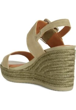 Geox D Ponza - Sandalen Met Sleehak - Pistachio -Geox 70f961a30c0c47e79b60bdb5eca17415