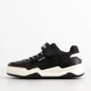 Geox J Perth - Sneakers Laag - Black White
