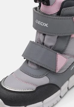Geox Flexyper Girl - Snowboots- Grey/Pink -Geox 75ee011530dd4586a98e52f24d406bec