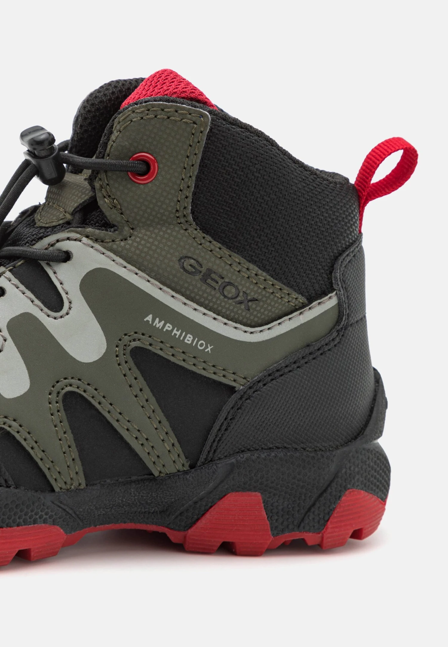 Geox Magnetar Boy Abx - Veterboots - Military/Red 6 Geox Magnetar Boy Abx - Veterboots - Military/Red - Image 6