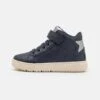 Geox Theleven Girl - Sneakers Hoog - Navy