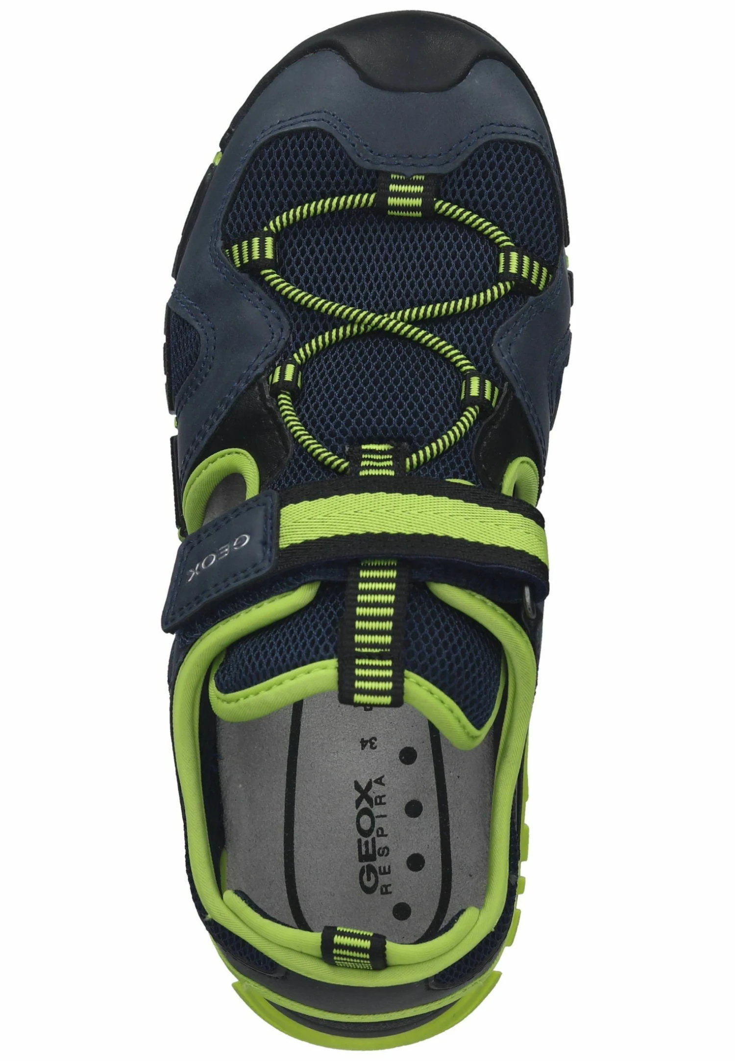 Geox Outdoorsandalen - Navy Lime 3 Geox Outdoorsandalen - Navy Lime - Image 3