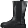Geox D Isotte - Plateaulaarzen - Black