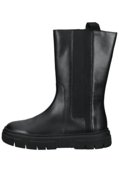 Geox D Isotte - Plateaulaarzen - Black