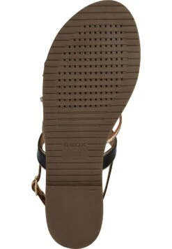 Geox D Sozy Plus - Sandalen - Black Light Gold -Geox 7b4fc551023a460b9b55be378e0de834