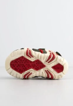 Geox Kraze - Sandalen - Dk Green Red -Geox 7c5829237c344554bc2b71be87dfcae5