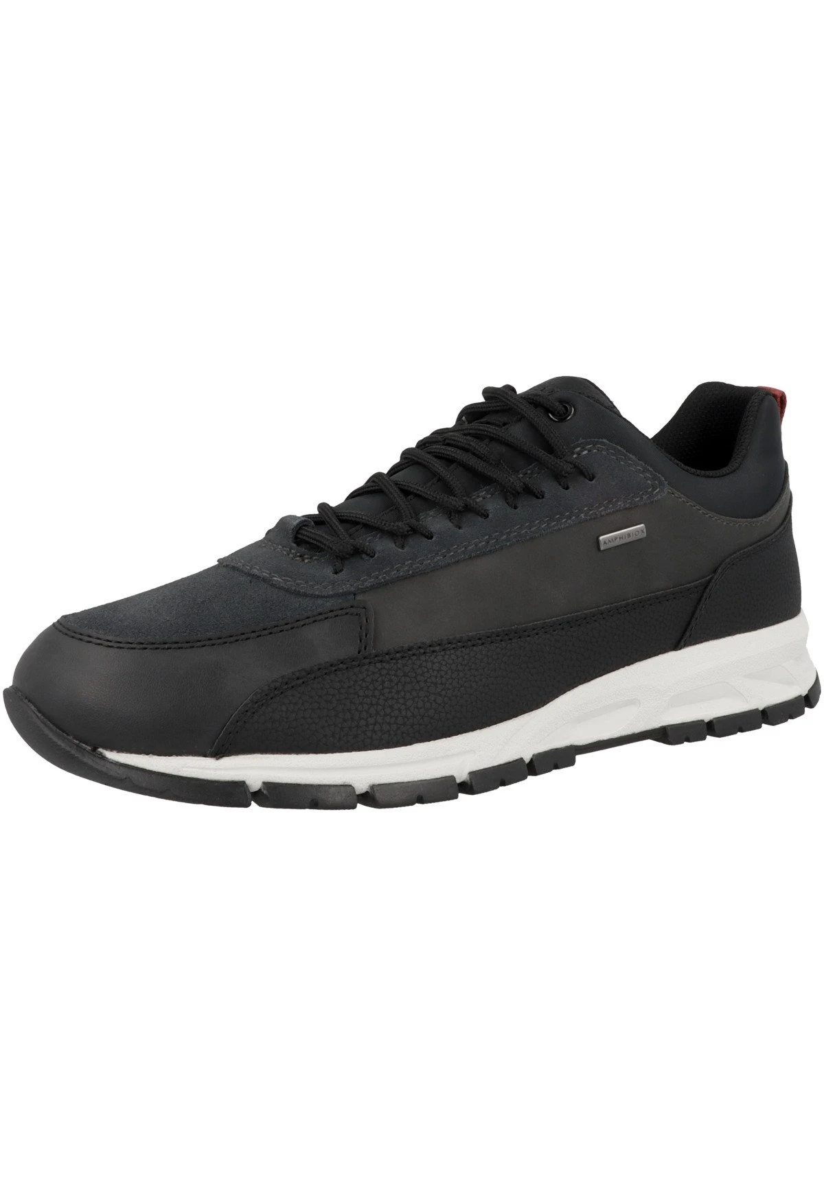 Geox Delray Abx - Sneakers Laag - Black Anthracite 2 Geox Delray Abx - Sneakers Laag - Black Anthracite - Image 2