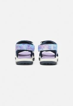 Geox Borealis Girl - Outdoorsandalen - Navy/Violet -Geox 800ea0b2fc904af0999d74eca3cccd71