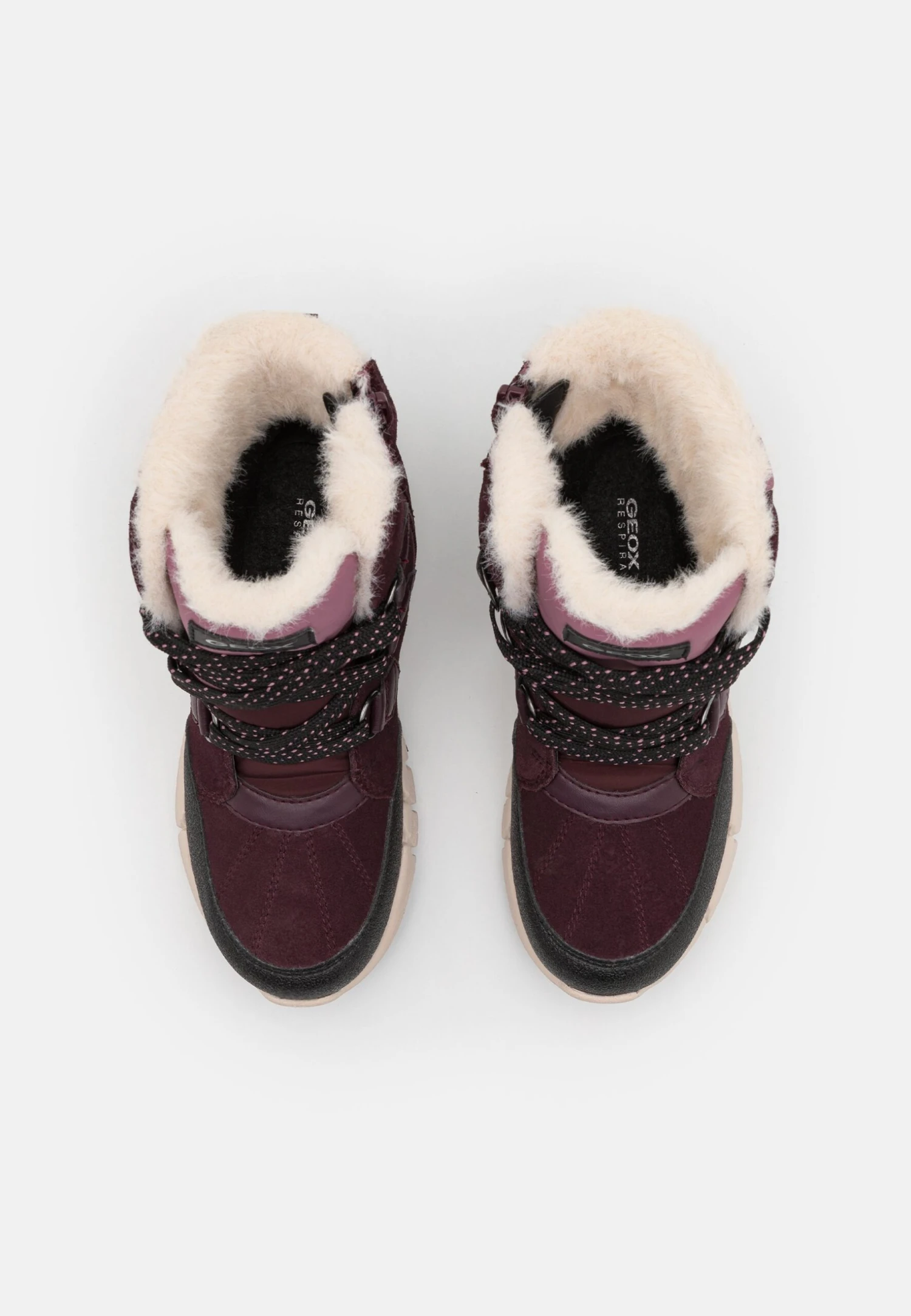 Geox Flexyper Girl- Snowboots- Dark Burgundy 4 Geox Flexyper Girl- Snowboots- Dark Burgundy - Image 4