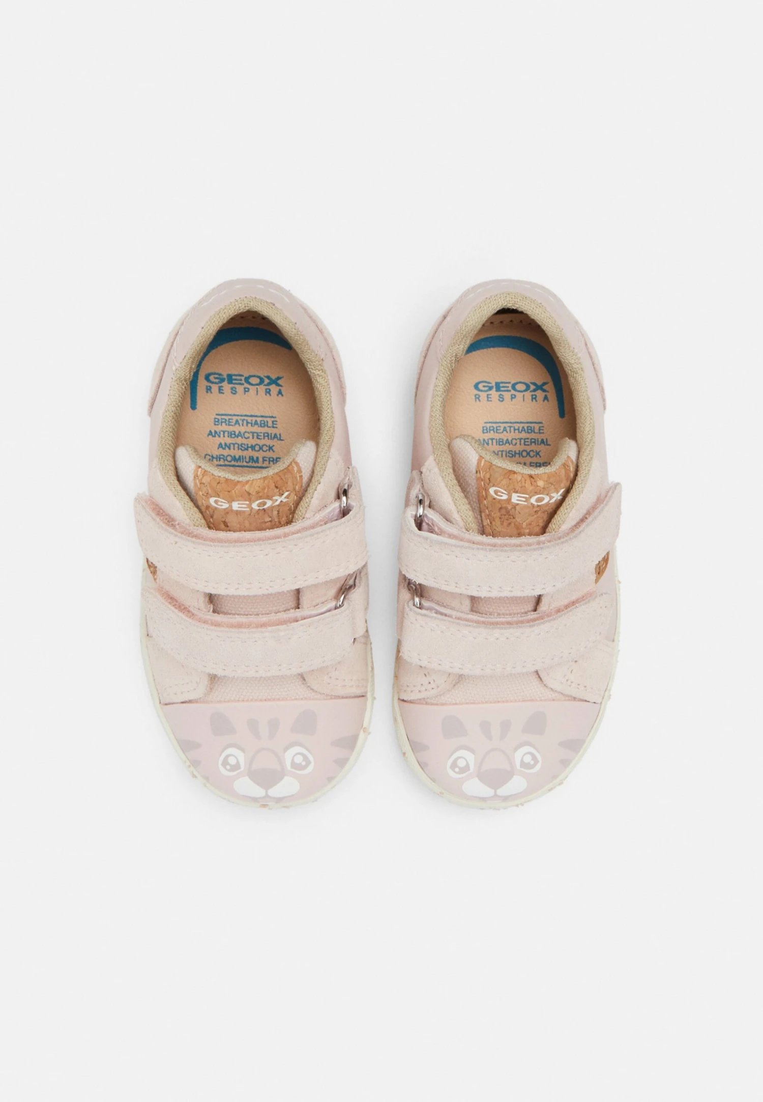 Geox Wwf Kilwi Girl - Klittenbandschoenen - Rose/White 4 Geox Wwf Kilwi Girl - Klittenbandschoenen - Rose/White - Image 4