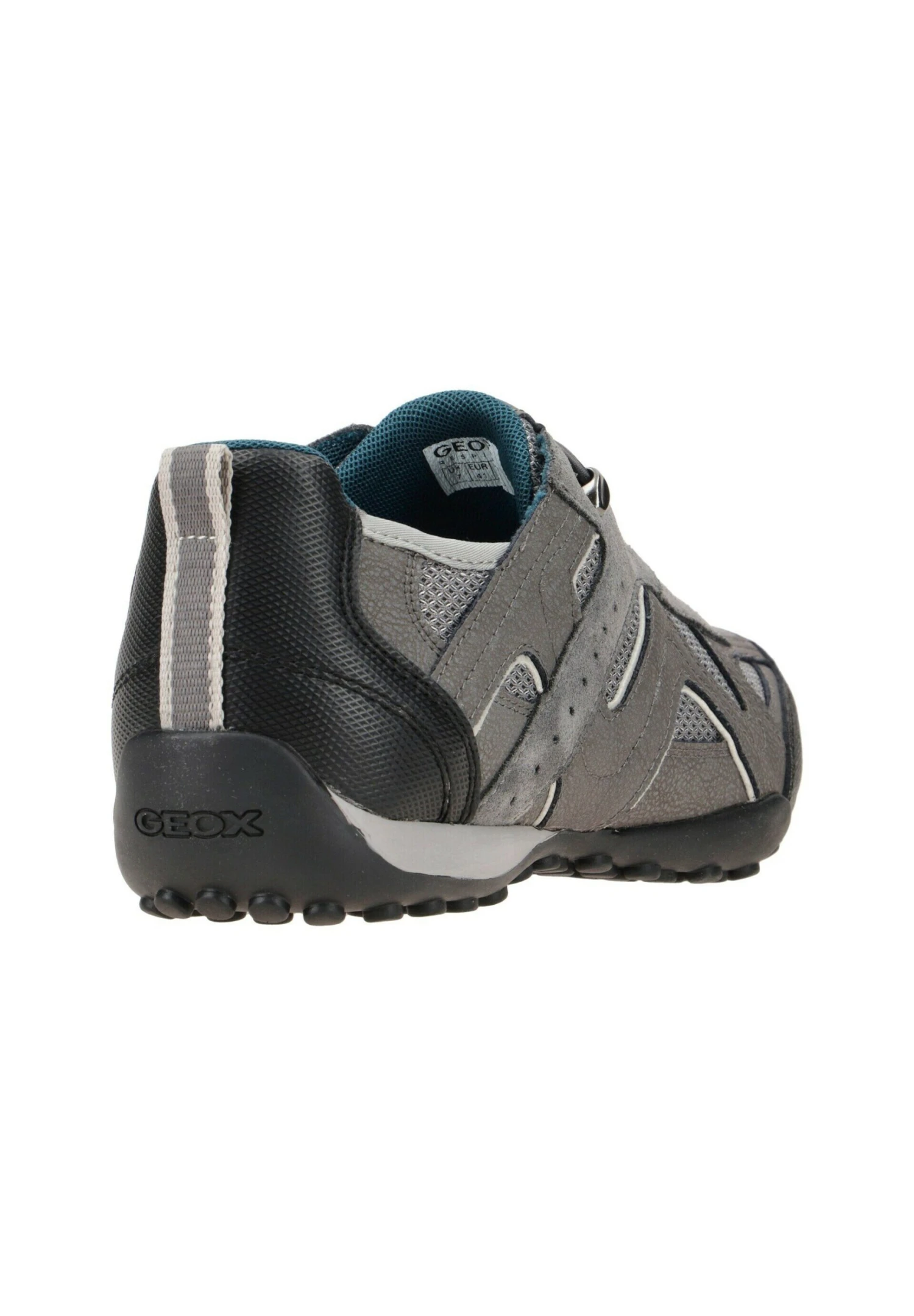 Geox Snake- Sneakers Laag - Grau Schwarz 4 Geox Snake- Sneakers Laag - Grau Schwarz - Image 4