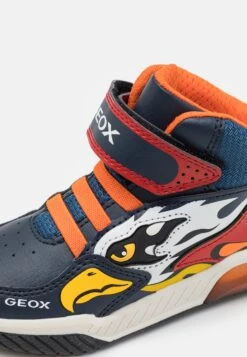 Geox Inek Light Up Boy - Sneakers Hoog - Navy/Orange -Geox 828ed41c19874389a6a31f3887c3fff5