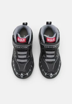 Geox Marvel Avengers Black Panther Light Up Grayjay- Sneakers Hoog - Black/Silver -Geox 83cb4dca0c6f42169a92f1bda846fd6b