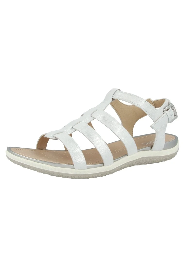 Geox Vega - Sandalen Met Enkelbandjes - Silver 3 Geox Vega - Sandalen Met Enkelbandjes - Silver - Image 3