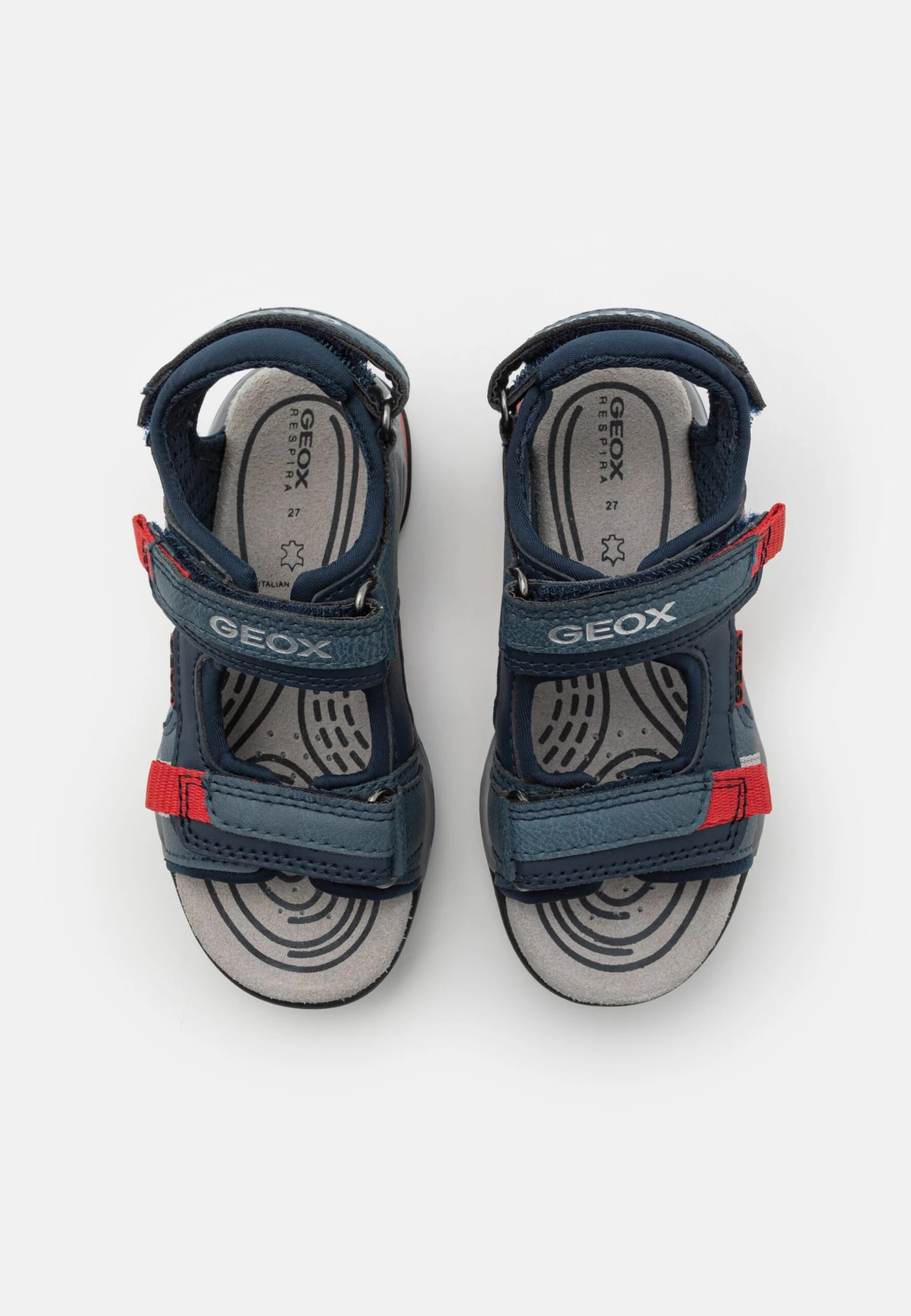Geox Borealis Boy - Outdoorsandalen - Avio/Red 4 Geox Borealis Boy - Outdoorsandalen - Avio/Red - Image 4