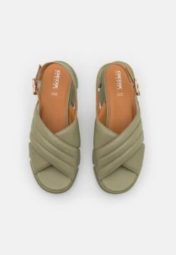 Geox Lisbona - Sandalen Met Plateauzool - Pistachio -Geox 8a2cfe29dd4d4ba1b8099d9e4647366b