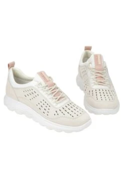 Geox Spherica- Sneakers Laag - Beige/Rose/Weiß -Geox 8c952e3038fc441fbfabf933e64af5c5