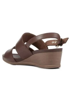 Geox D Marykarmen A - Sandalen Met Sleehak - Brown 9 Geox D Marykarmen A - Sandalen Met Sleehak - Brown -Geox 8d16d5f846094f5288e161c7bfcc5371